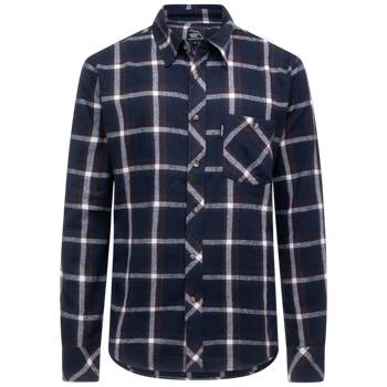 Flanellhemd Mount Zero – Herren Braun