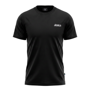 Jägarliv T-Shirt – 100% Baumwolle Schwarz