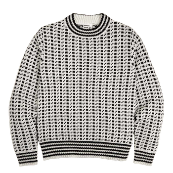 Fisherman Knitted Wool Sweater - Men Fisherman Knitted Wool Sweater - Men