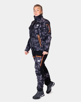 Jaktjacka softshell dam, Supreme Jacket - Black Camo