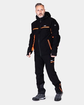Friluftsset Elite Herr, Black Orange Comb