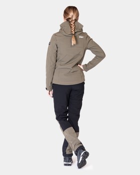 FRILUFTSJACKA, EXTREME HYBRID JACKET GREEN, DAM