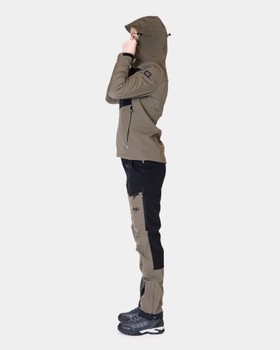 FRILUFTSJACKA, EXTREME HYBRID JACKET GREEN, DAM