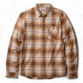 North Edge Baumwollhemd – Herren Beige