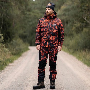 Jaktställ camouflage Herr, Hunters Elite – Orange Camo