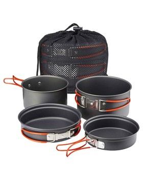 Campingküche - Küchenset 4-teilig