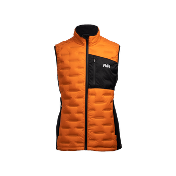 Elektronische Wärmeweste mit Daunenfutter – Herren Orange