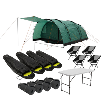 Familien-Campingpaket für 4 Personen Familien-Campingpaket für 4 Personen