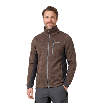 Fleecejacka Flatfleece Fleecejacka Flatfleece Brun