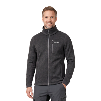 Fleecejacka Flatfleece Fleecejacka Flatfleece Svart