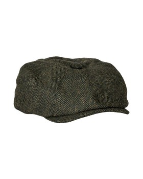 Gubbkeps / Tweed Cap - Grön