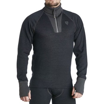 Underställströja, Polo med Zip, Termo Original 2.0 Svart
