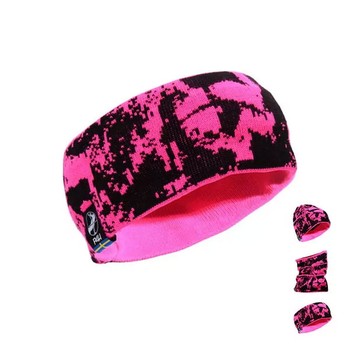 Pannband 3-i-1 pink