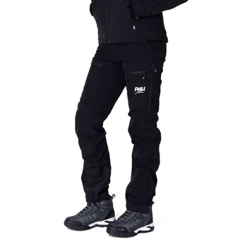 Friluftsbyxa stretch, power pants black, dam