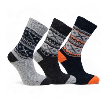 Ullstrumpa 3-pack Herr