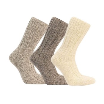 Raggsocka 100% Ull / Alpacka, 3-pack