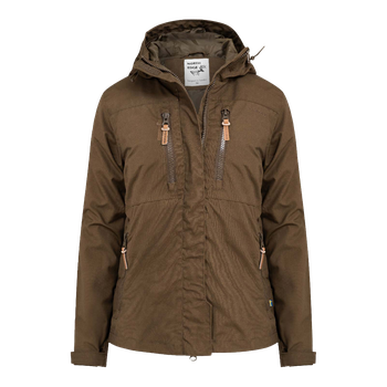 Abenteuerjacke – Damen Olivgrün