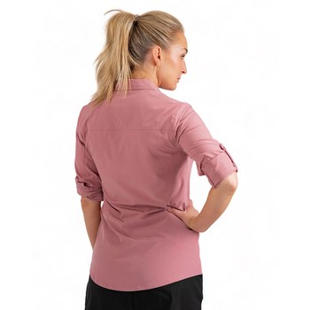 Mount Zero Outdoor-Hemd Stretch – Damen Hellrosa