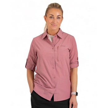 Mount Zero Outdoor-Hemd Stretch – Damen Hellrosa