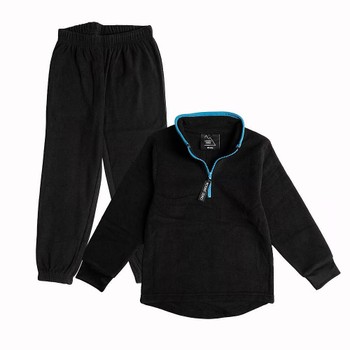 Mount Zero Unterhemd Fleece – Kinder Schwarz & Blau