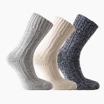Men's Rag socks - Wool 3-pack