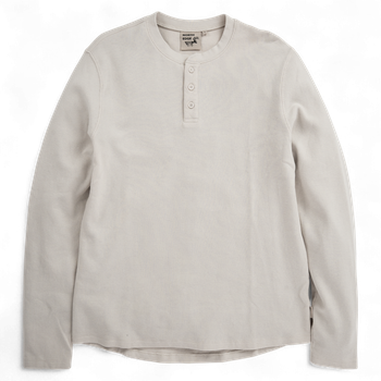 Campfire Henley – Herren Offwhite