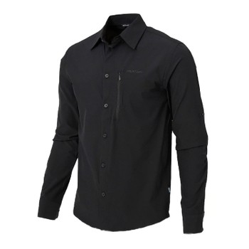 Outdoor-Hemd Stretch - Mount Zero Schwarz
