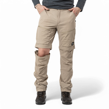 Fritidsbyxa Mount Zero Zip off - Herr Sand