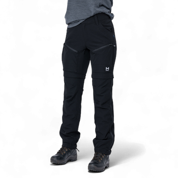 Fritidsbyxa Mount Zero Zip off - Dam Svart
