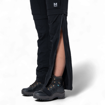 Fritidsbyxa Mount Zero Zip off - Dam Svart
