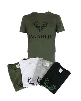 T-shirts Jägarliv, 4-pack