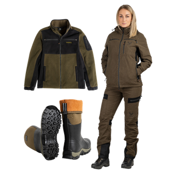 Jaktpaket Vapiti Huntress Dam - Grön