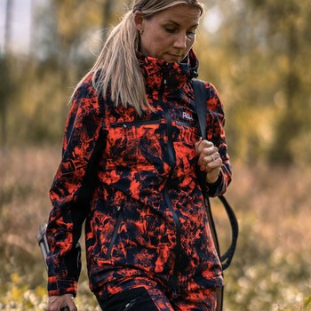 Jaktställ Camouflage Dam, Hunters Elite – Orange Camo