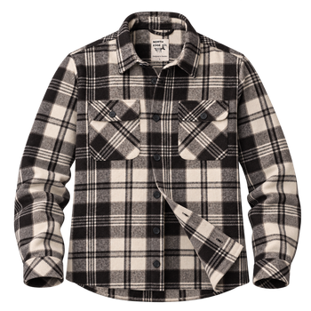 Lumberjack Overshirt - North Edge Beige comb