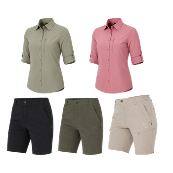 Outdoor Set Shorts und Hemd Outdoor Set Shorts und Hemd