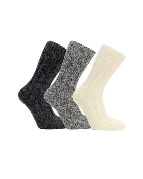 Raggsocka 100% Ull / Alpacka, 3-pack