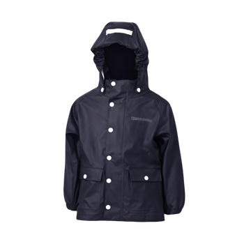 Regnjacka Klassisk - Barn Svart