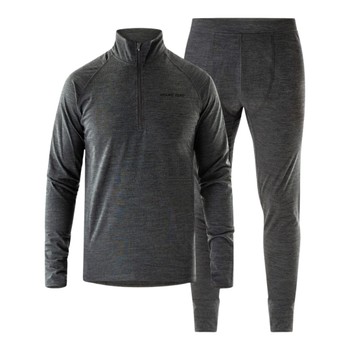 Mount Zero Underställ Merinoull Med 1/2 Zip – Herr