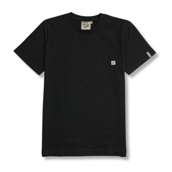 Arbeiter-T-Shirt Schwarz