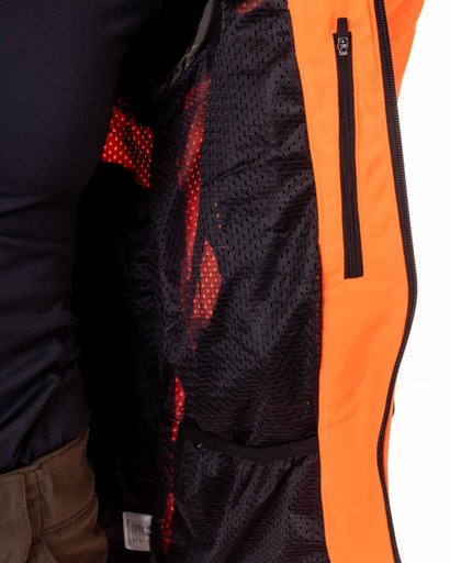 Damen-Jagdjacke, Vapiti Laponia Blaze – Orange/Grün Damen-Jagdjacke, Vapiti Laponia Blaze – Orange/Grün