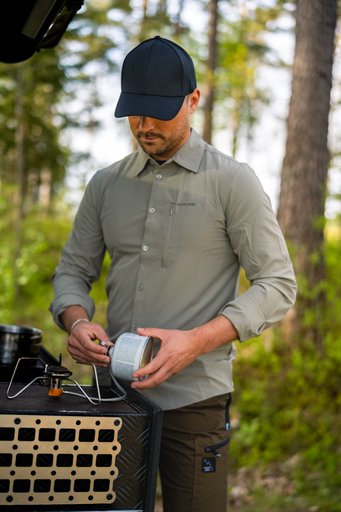 Outdoor-Hemd Stretch - Mount Zero Outdoor-Hemd Stretch - Mount Zero