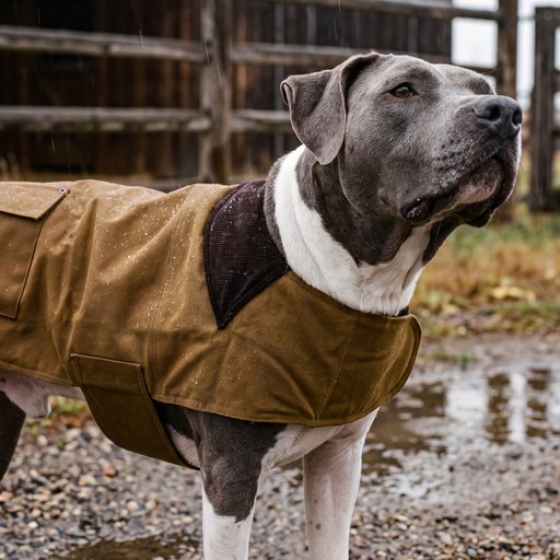 North Edge - Waxed Canvas Dog Vest