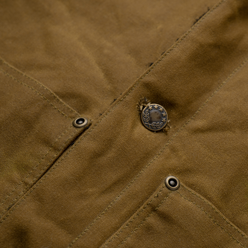 Rambler - Gewachste Canvasjacke mit Teddyfutter