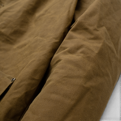 Rambler - Gewachste Canvasjacke mit Teddyfutter