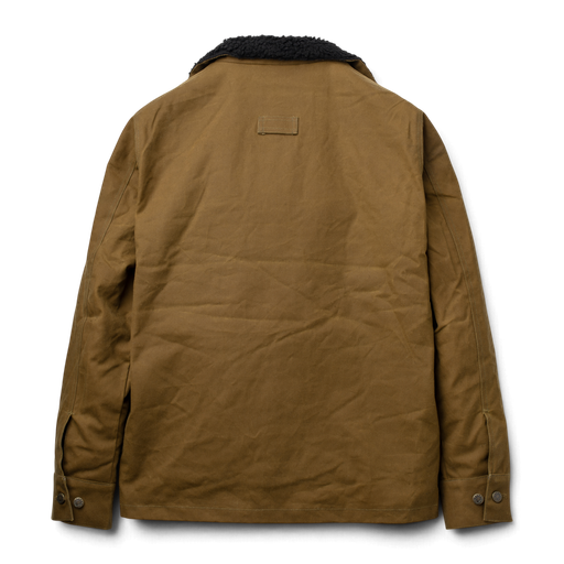 Rambler - Gewachste Canvasjacke mit Teddyfutter