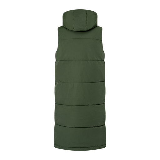 Object Lång vadderad väst med huva – Loose Fit