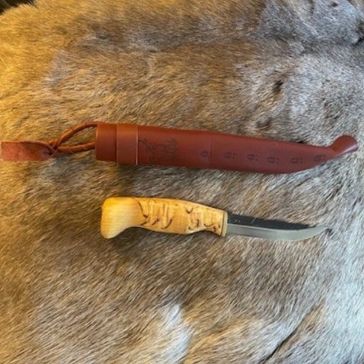 Gebrauchsmesser – Maserbirke