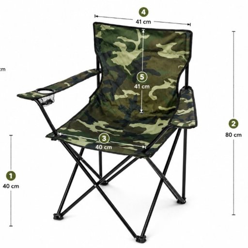 Camping chair - Camo