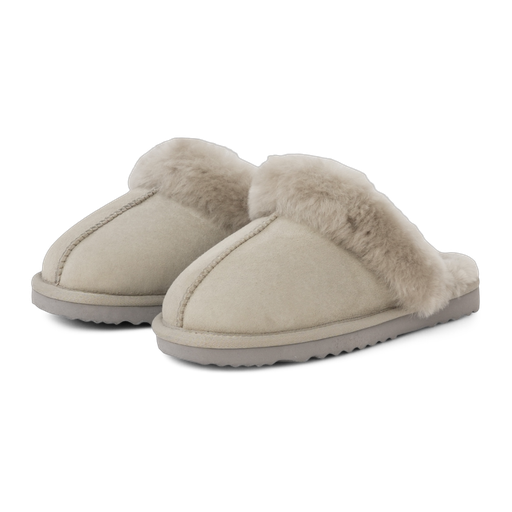 Hausschuhe aus Schaffell zum Hineinschlüpfen