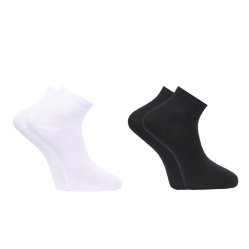 C-Sole Quarter Tennissocke mit Frotteesohle – 2er-Pack